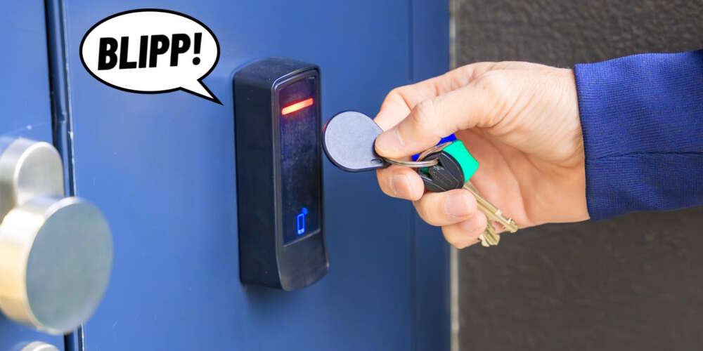 passersystem med tagg