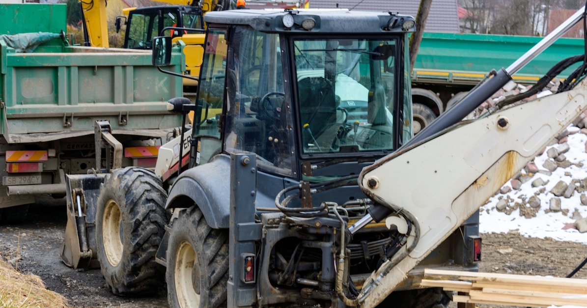 Skördaraggregat traktor