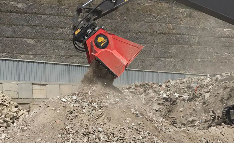 Sorteringsskopor kan användas till en mängd olika uppdrag, såsom sortering av jord och sten, fyllnadsmaterial, separation av byggavfall och mycket mera - The sky is the limit!